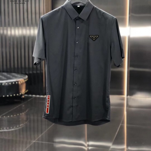 Cheap Prada Shirts Short Sleeved For Men #1008916, $$38.00 USD On Prada Shirts