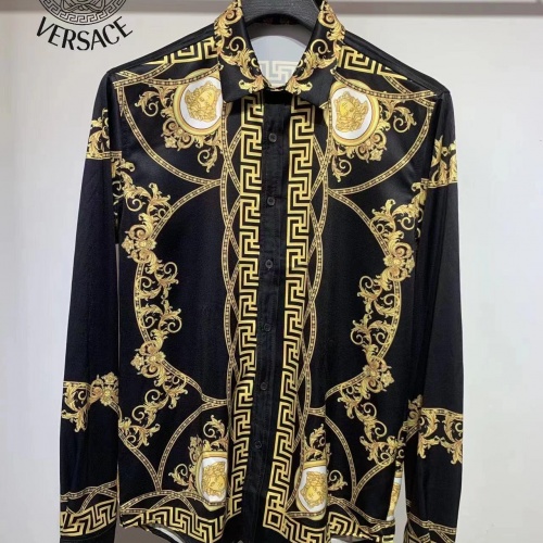 Cheap Versace Shirts Long Sleeved For Men #1012151, $$45.00 USD On Versace Shirts