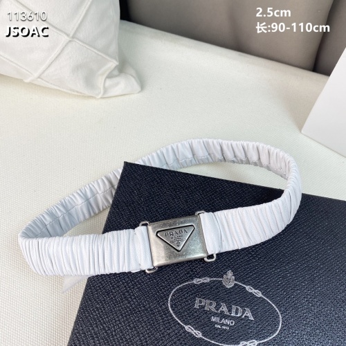 Cheap Prada AAA Quality Belts For Women #1013433, $$52.00 USD On Prada AAA Quality Belts