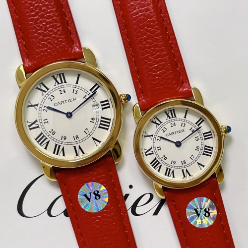 Cheap Cartier AAA Quality Watches For Unisex #1020032, $$130.00 USD On Cartier AAA Quality Watches