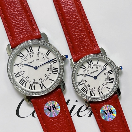 Cheap Cartier AAA Quality Watches For Unisex #1020043, $$130.00 USD On Cartier AAA Quality Watches