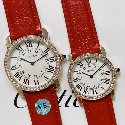 Cheap Cartier AAA Quality Watches For Unisex #1020045, $$130.00 USD On Cartier AAA Quality Watches