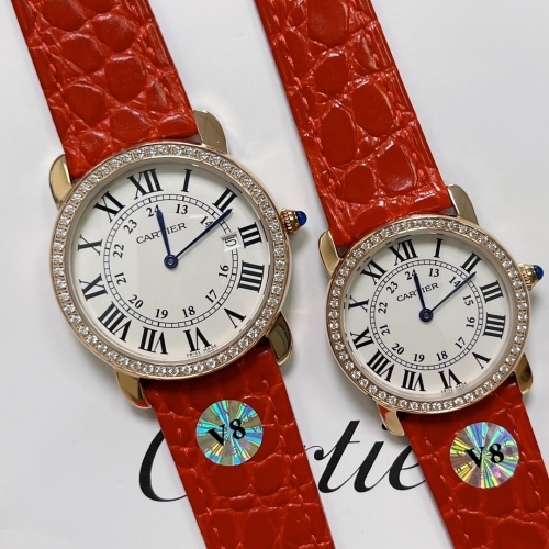 Cheap Cartier AAA Quality Watches For Unisex #1020046, $$130.00 USD On Cartier AAA Quality Watches