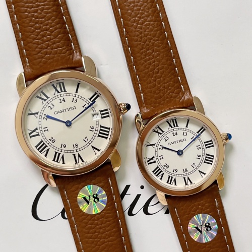 Cheap Cartier AAA Quality Watches For Unisex #1020050, $$130.00 USD On Cartier AAA Quality Watches