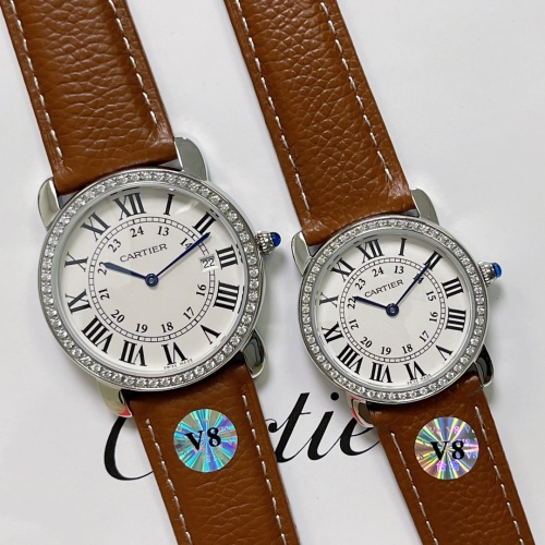 Cheap Cartier AAA Quality Watches For Unisex #1020054, $$130.00 USD On Cartier AAA Quality Watches