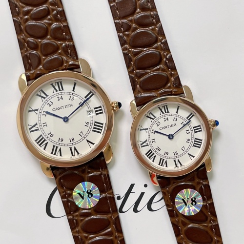 Cheap Cartier AAA Quality Watches For Unisex #1020056, $$130.00 USD On Cartier AAA Quality Watches