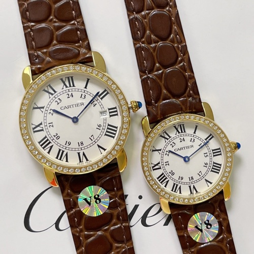 Cheap Cartier AAA Quality Watches For Unisex #1020057, $$130.00 USD On Cartier AAA Quality Watches