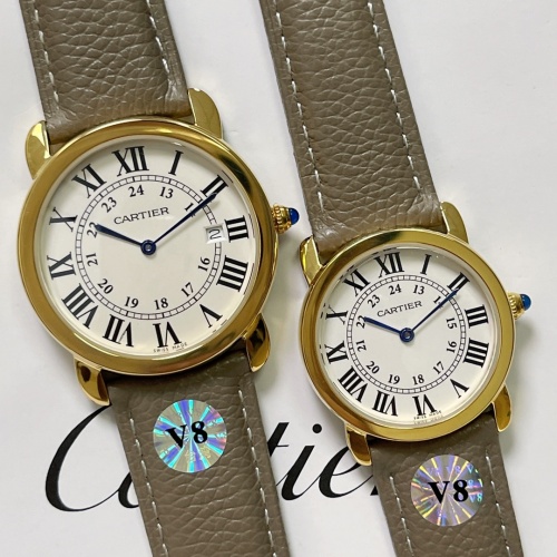 Cheap Cartier AAA Quality Watches For Unisex #1020063, $$130.00 USD On Cartier AAA Quality Watches