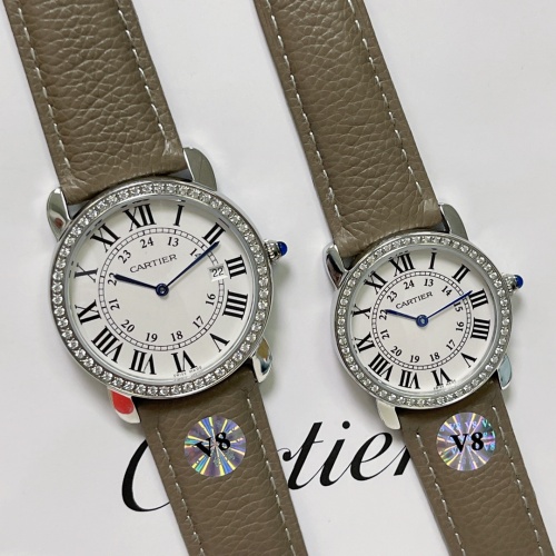 Cheap Cartier AAA Quality Watches For Unisex #1020068, $$130.00 USD On Cartier AAA Quality Watches