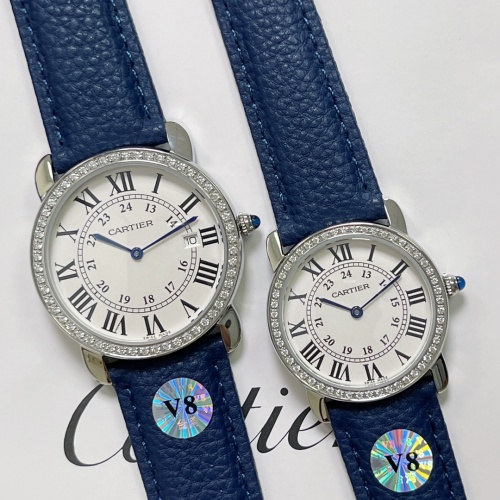 Cheap Cartier AAA Quality Watches For Unisex #1020076, $$130.00 USD On Cartier AAA Quality Watches