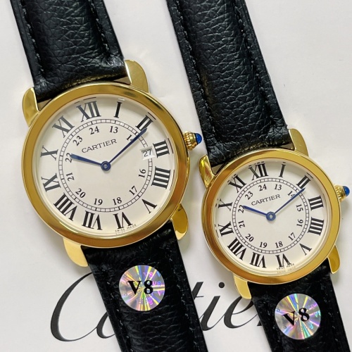 Cheap Cartier AAA Quality Watches For Unisex #1020077, $$130.00 USD On Cartier AAA Quality Watches