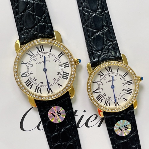 Cheap Cartier AAA Quality Watches For Unisex #1020082, $$130.00 USD On Cartier AAA Quality Watches