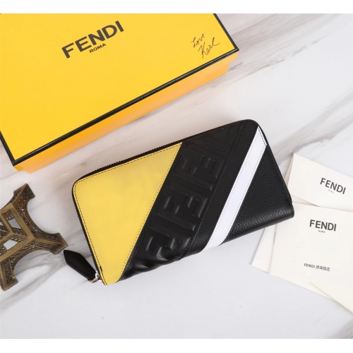 Cheap Fendi AAA Quality Wallet #1022268, $$64.00 USD On Fendi AAA+ Quality Wallet