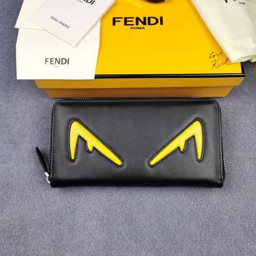 Cheap Fendi AAA Quality Wallet #1022276, $$64.00 USD On Fendi AAA+ Quality Wallet