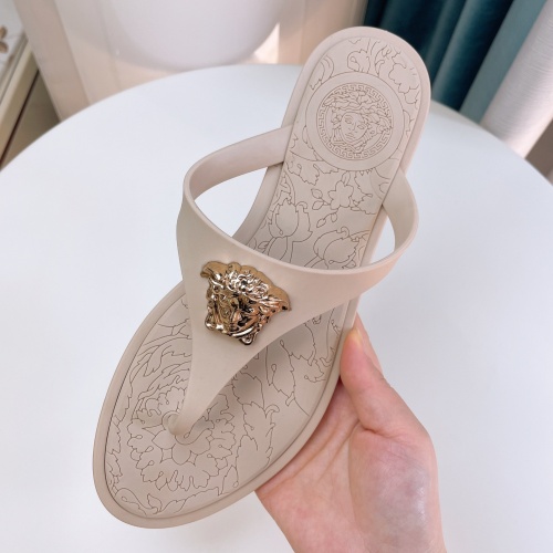 Replica Versace Slippers For Women #1024125 $42.00 USD for Wholesale