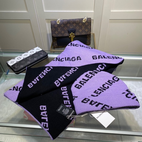 Cheap Balenciaga Hat &amp; Scarf Set #1029174, $$52.00 USD On Balenciaga Hat and Scarf and Glove Set