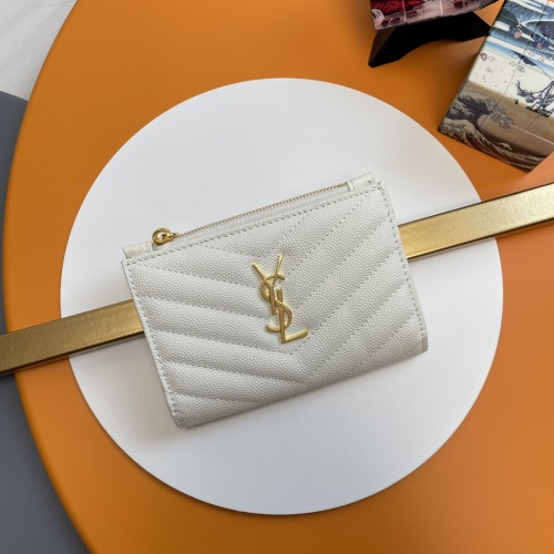 Cheap Yves Saint Laurent AAA Quality Wallets For Women #1030908, $$88.00 USD On Yves Saint Laurent AAA Wallets