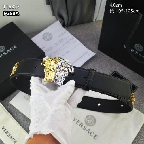 Replica Versace AAA Quality Belts For Men #1037453 $82.00 USD for Wholesale