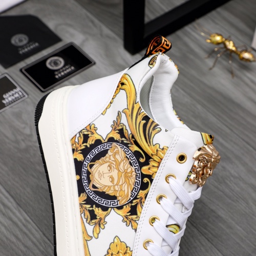 Replica Versace High Tops Shoes For Men #1038866 $76.00 USD for Wholesale