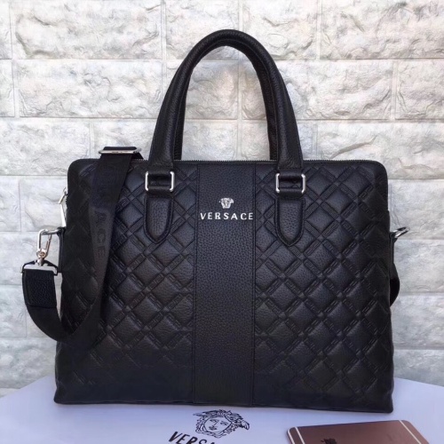 Cheap Versace AAA Man Handbags #1039382, $$108.00 USD On Versace AAA Man Handbags