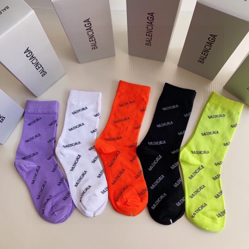 Cheap Balenciaga Socks #1046847, $$32.00 USD On Balenciaga Socks