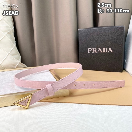 Replica Prada AAA Quality Belts For Women #1053390 $56.00 USD for Wholesale