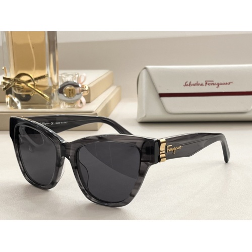 Cheap Salvatore Ferragamo AAA Quality Sunglasses #1054281, $$60.00 USD On Salvatore Ferragamo AAA Quality Sunglasses