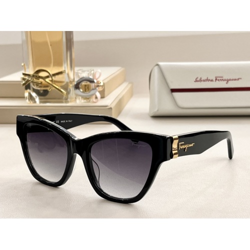 Cheap Salvatore Ferragamo AAA Quality Sunglasses #1054283, $$60.00 USD On Salvatore Ferragamo AAA Quality Sunglasses