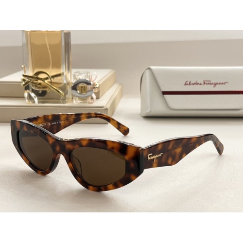 Cheap Salvatore Ferragamo AAA Quality Sunglasses #1054285, $$60.00 USD On Salvatore Ferragamo AAA Quality Sunglasses