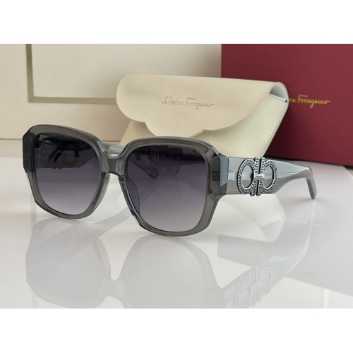 Cheap Salvatore Ferragamo AAA Quality Sunglasses #1062277, $$56.00 USD On Salvatore Ferragamo AAA Quality Sunglasses