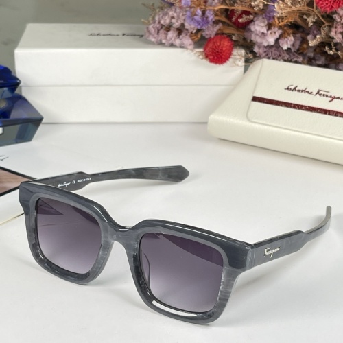 Cheap Salvatore Ferragamo AAA Quality Sunglasses #1062305, $$64.00 USD On Salvatore Ferragamo AAA Quality Sunglasses