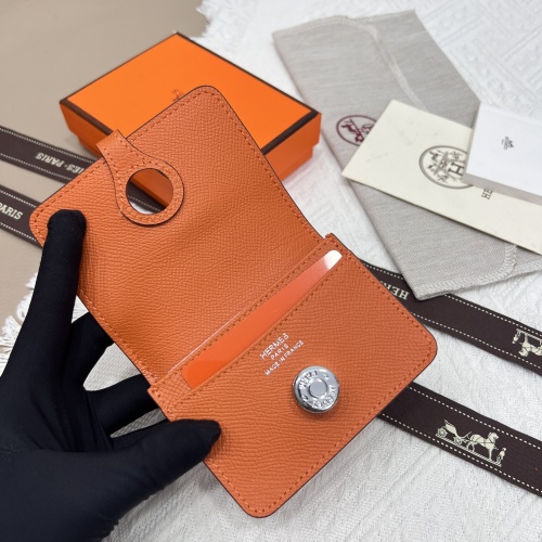 Replica Hermes AAA Quality Wallets #1076680 $40.00 USD for Wholesale