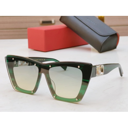 Cheap Valentino AAA Quality Sunglasses #1078653, $$60.00 USD On Valentino AAA Quality Sunglasses