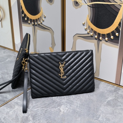 Cheap Yves Saint Laurent AAA Quality Wallets For Women #1083156, $$68.00 USD On Yves Saint Laurent AAA Wallets