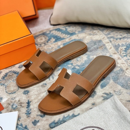 Cheap Hermes Slippers For Women #1084363, $$64.00 USD On Hermes Slippers