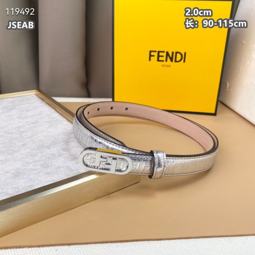 Replica Fendi AAA Quality Belts For Women #1084467 $48.00 USD for Wholesale