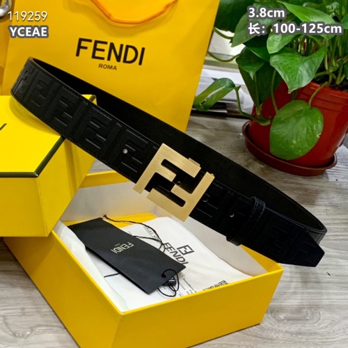 Replica Fendi AAA Quality Belts For Men #1084491 $60.00 USD for Wholesale