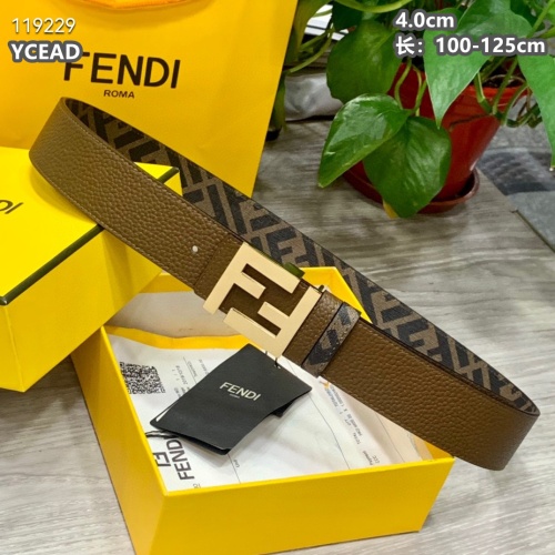 Replica Fendi AAA Quality Belts For Men #1084552 $56.00 USD for Wholesale