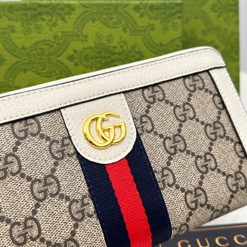 Replica Gucci AAA Quality Wallets For Unisex #1087876 $42.00 USD for Wholesale