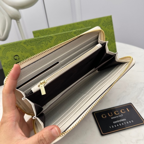 Replica Gucci AAA Quality Wallets For Unisex #1087876 $42.00 USD for Wholesale