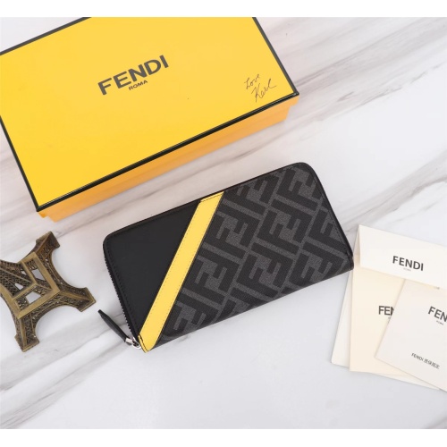 Cheap Fendi AAA Man Wallets #1088406, $$72.00 USD On Fendi AAA Man Wallets