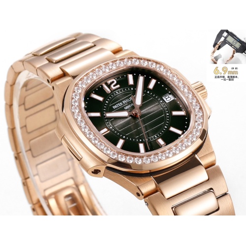 Replica Patek Philippe AAA Quality Watches For Women #1092507 $479.34 USD for Wholesale