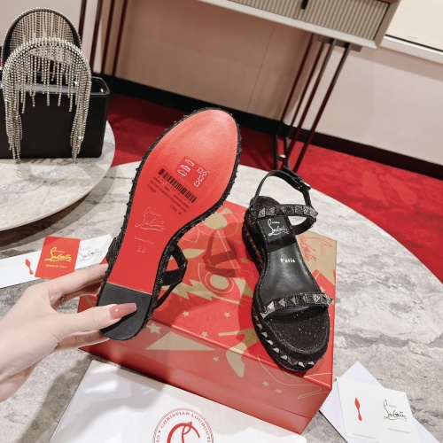 Replica Christian Louboutin Sandal For Women #1096960 $96.00 USD for Wholesale