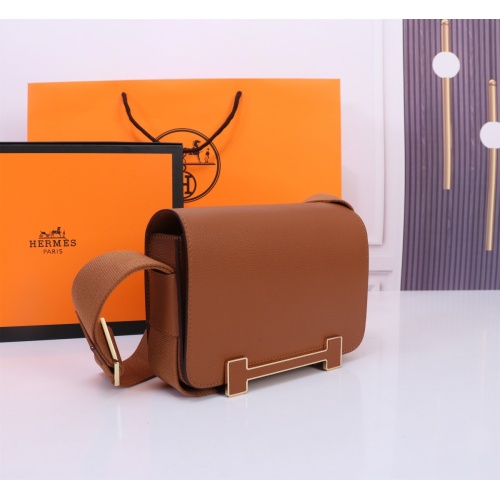 Replica Hermes AAA Quality Messenger Bags For Women #1100532 $175.00 USD for Wholesale