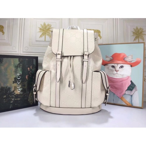 Cheap Gucci AAA Quality Backpacks #1102192, $$105.00 USD On Gucci AAA Quality Backpacks