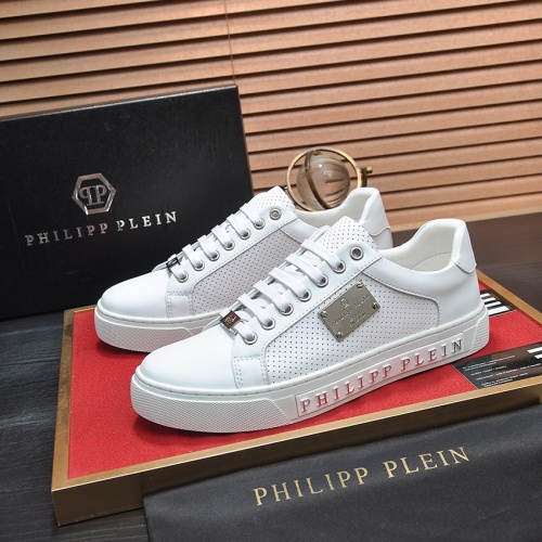 Cheap Philipp Plein Casual Shoes For Men #1103920, $$80.00 USD On Philipp Plein PP Casual Shoes