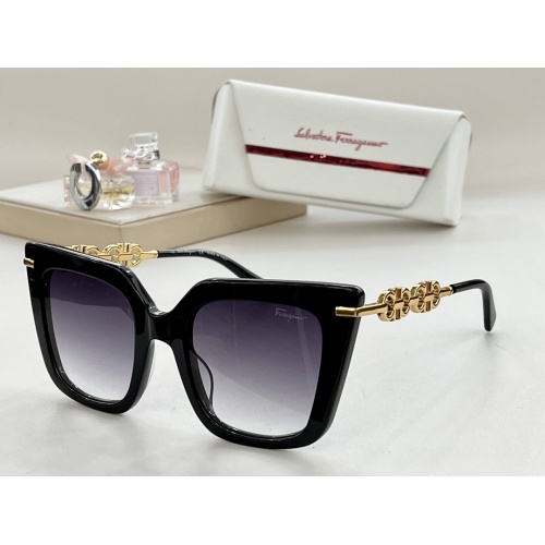 Cheap Salvatore Ferragamo AAA Quality Sunglasses #1105012, $$60.00 USD On Salvatore Ferragamo AAA Quality Sunglasses