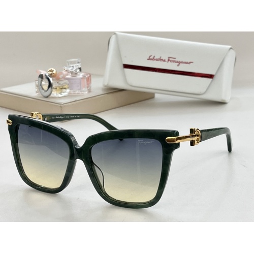 Cheap Salvatore Ferragamo AAA Quality Sunglasses #1105017, $$60.00 USD On Salvatore Ferragamo AAA Quality Sunglasses