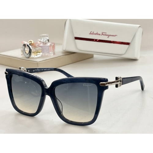 Cheap Salvatore Ferragamo AAA Quality Sunglasses #1105019, $$60.00 USD On Salvatore Ferragamo AAA Quality Sunglasses