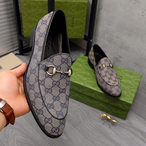 Replica Gucci Oxfords Shoes For Men #1107361 $82.00 USD for Wholesale